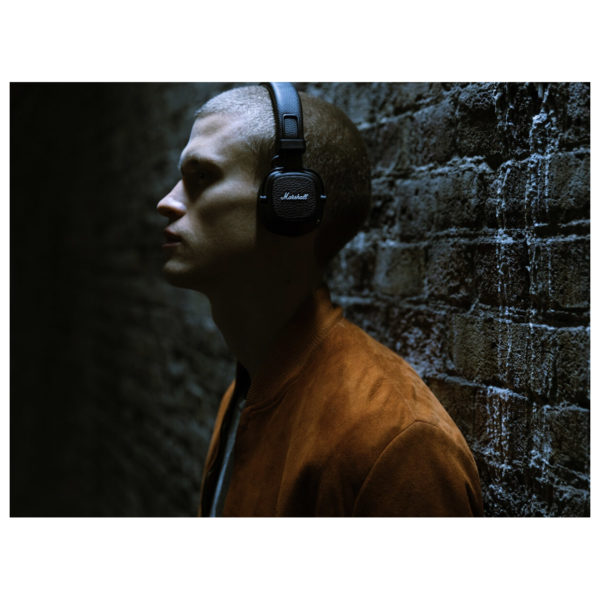 Marshall Major III Bluetooth On Ear Headphone Black Marshall Major III Bluetooth On Ear Headphone Black