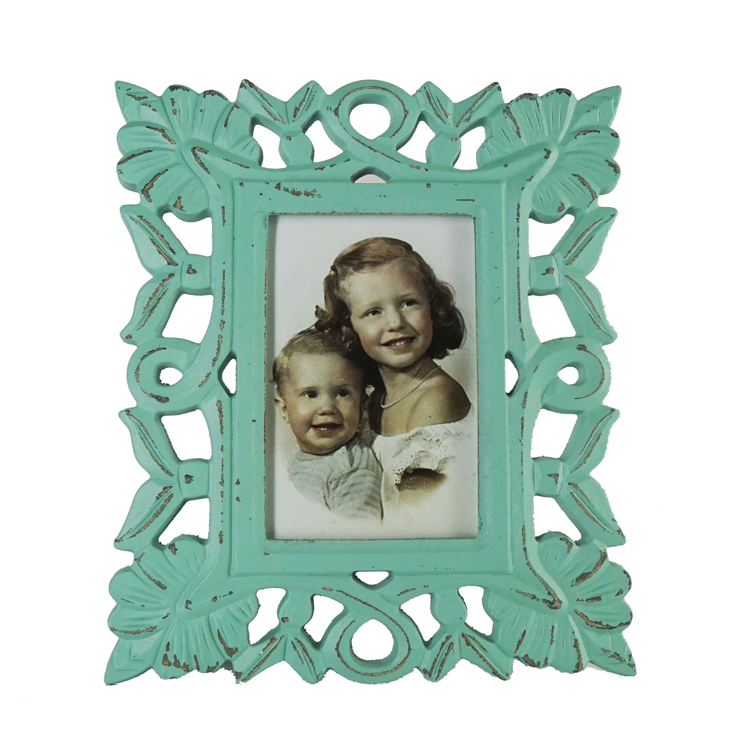 Rosso SDROSS11 Vintage Photo Frame Light Blue