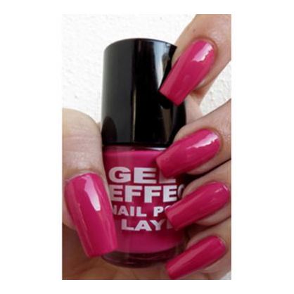 Layla Gel Effect Nail Polish Barbie Pink 003 Layla Gel Effect Nail Polish Barbie Pink 003