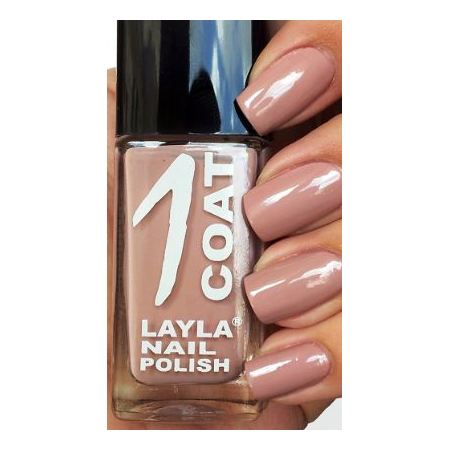 Layla 1 Coat Nail Polish White Russian 015 Layla 1 Coat Nail Polish White Russian 015