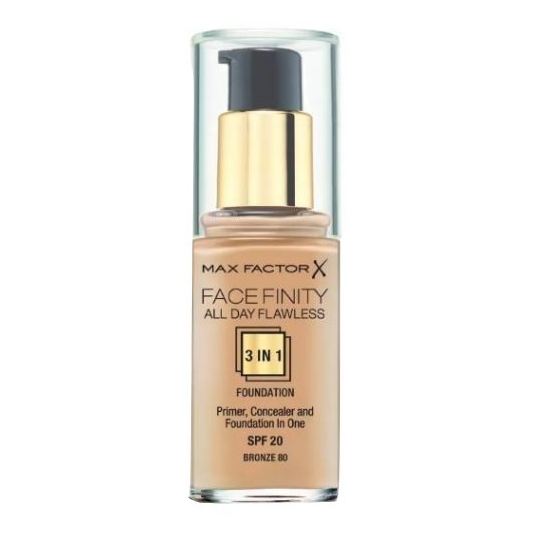 Max Factor Facefinity 3N1 Foundation 80 Bronze 81377983 Max Factor Facefinity 3N1 Foundation 80 Bronze 81377983