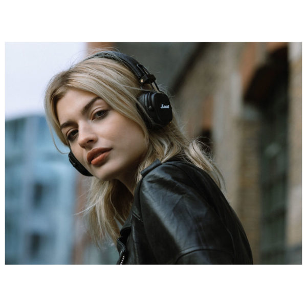Marshall Major III Bluetooth On Ear Headphone Black Marshall Major III Bluetooth On Ear Headphone Black