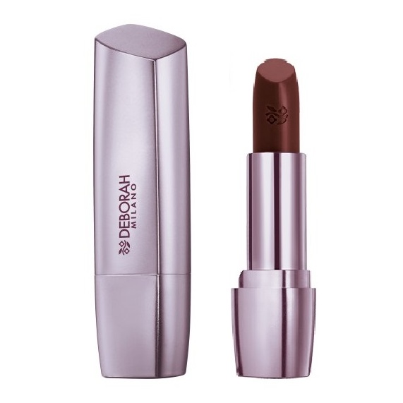Deborah Milano Red Shine Lipstick N.14 Dark Chocolate - DBLS005218 Deborah Milano Red Shine Lipstick N.14 Dark Chocolate - DBLS005218