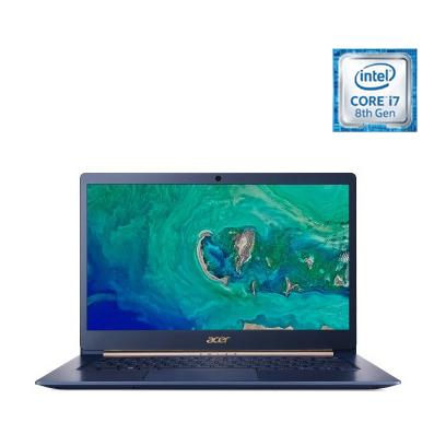 Acer Swift 5 SF514 Laptop - Core i7 1.8GHz 16GB 512GB Shared 14inch FHD Charcoal Blue Acer Swift 5 SF514 Laptop - Core i7 1.8GHz 16GB 512GB Shared 14inch FHD Charcoal Blue