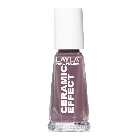 Layla Ceramic Effect Nail Polish Romantic Lavender 011 Layla Ceramic Effect Nail Polish Romantic Lavender 011
