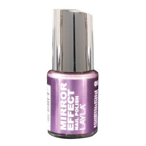 Layla Mirror effect Nail Polish Purple Diva 005 Layla Mirror effect Nail Polish Purple Diva 005