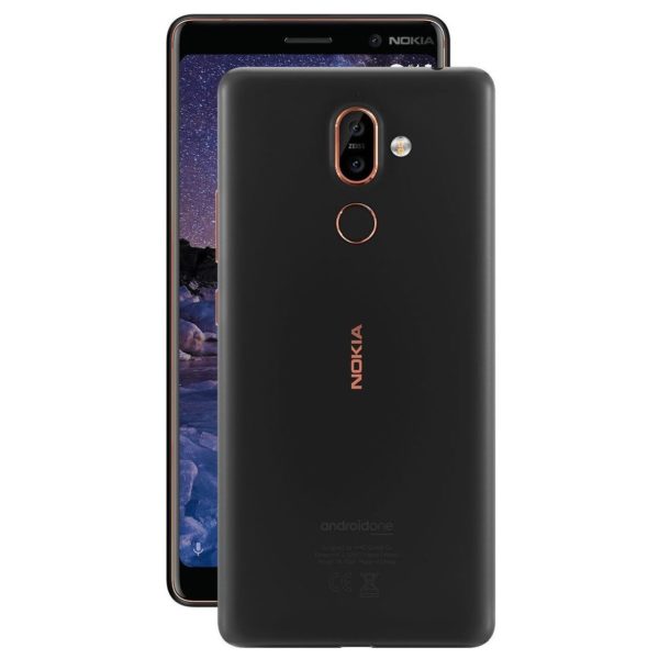 Nokia 7 Plus 64GB Black Copper 4G LTE Dual Sim Smartphone TA-1046 Nokia 7 Plus 64GB Black Copper 4G LTE Dual Sim Smartphone TA-1046