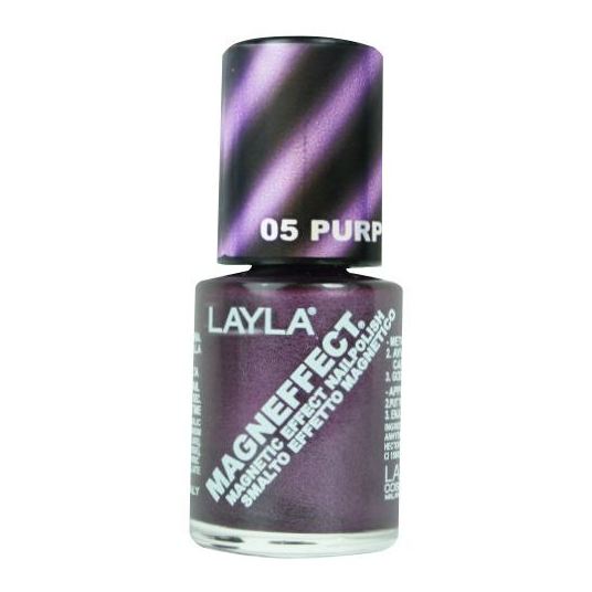 Layla Magneffect Nail Polish Purple Galaxi 005 Layla Magneffect Nail Polish Purple Galaxi 005