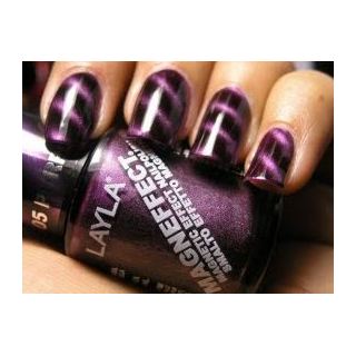 Layla Magneffect Nail Polish Purple Galaxi 005 Layla Magneffect Nail Polish Purple Galaxi 005