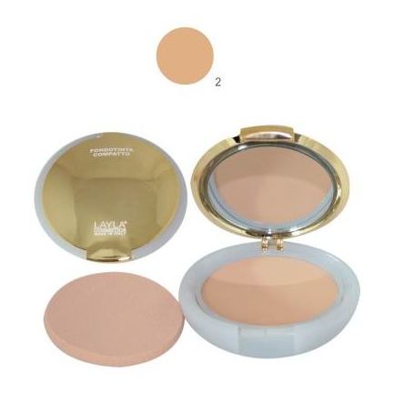 Layla Top Cover Compact Foundation 002 Layla Top Cover Compact Foundation 002