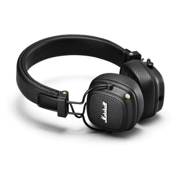 Marshall Major III Bluetooth On Ear Headphone Black Marshall Major III Bluetooth On Ear Headphone Black