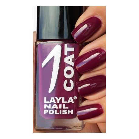 Layla 1 Coat Nail Polish Cranberry 023 Layla 1 Coat Nail Polish Cranberry 023