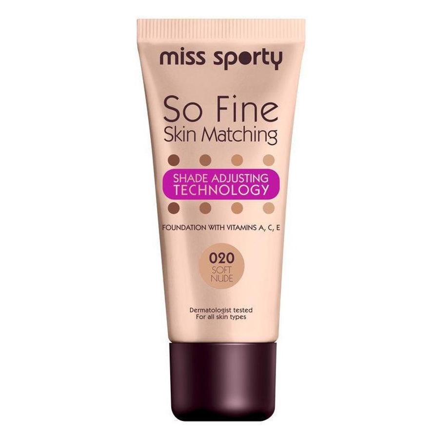Miss Sporty So Fine 020 Soft Nude 3607349736675 Foundation