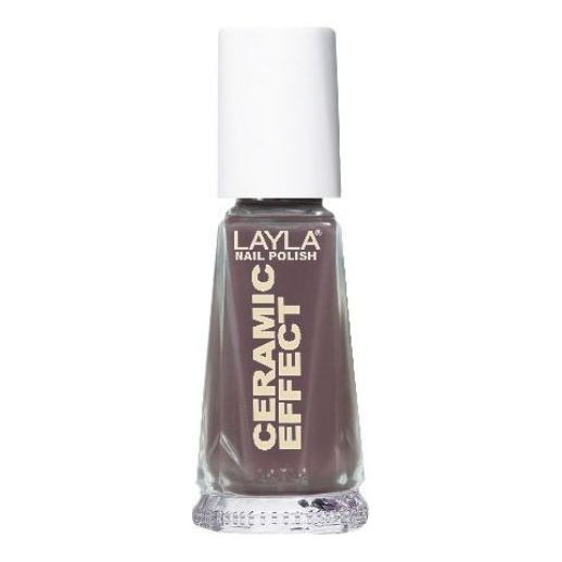 Layla Ceramic Effect Nail Polish Elegant Mud 012 Layla Ceramic Effect Nail Polish Elegant Mud 012