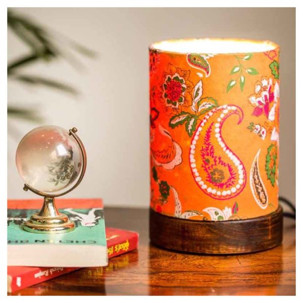 Buy Mini Paisley Table Lamp In Sheesham Wood - Price ...