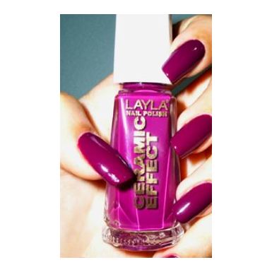 Layla Ceramic Effect Nail Polish Tuscany Grapes 022 Layla Ceramic Effect Nail Polish Tuscany Grapes 022