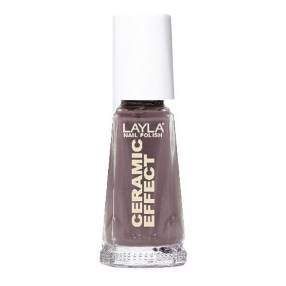 Layla Ceramic Effect Nail Polish Lavender Mud 034 Layla Ceramic Effect Nail Polish Lavender Mud 034