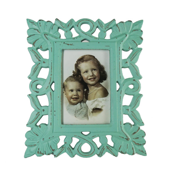 Rosso SDROSS11 Vintage Photo Frame Light Blue Rosso SDROSS11 Vintage Photo Frame Light Blue