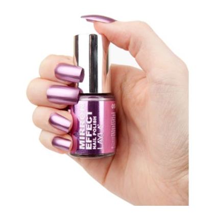 Layla Mirror effect Nail Polish Purple Diva 005 Layla Mirror effect Nail Polish Purple Diva 005