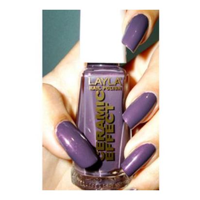 Layla Ceramic Effect Nail Polish Lavender Mud 034 Layla Ceramic Effect Nail Polish Lavender Mud 034