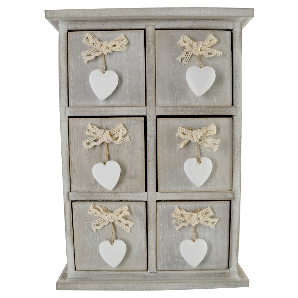 Rosso SDROSS17 Small Wooden Storage White