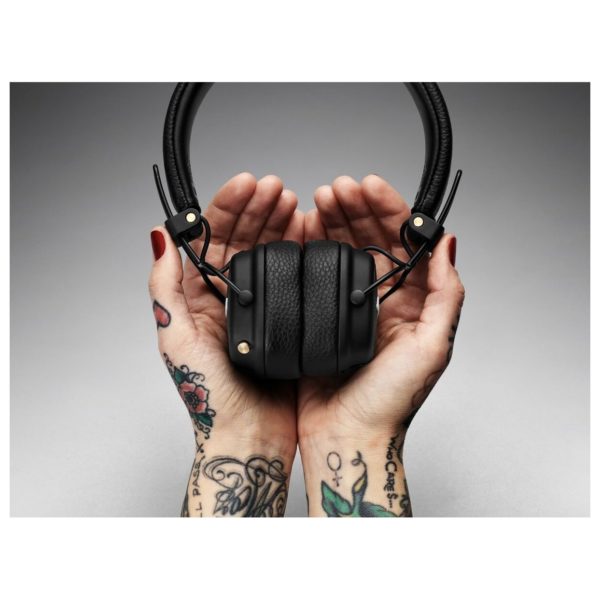 Marshall Major III Bluetooth On Ear Headphone Black Marshall Major III Bluetooth On Ear Headphone Black