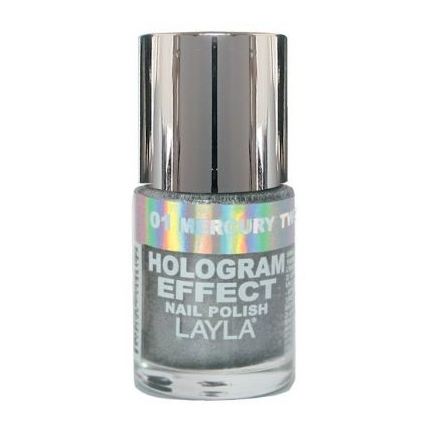Layla Hologram effect Nail Polish Mercury Twilight 001 Layla Hologram effect Nail Polish Mercury Twilight 001