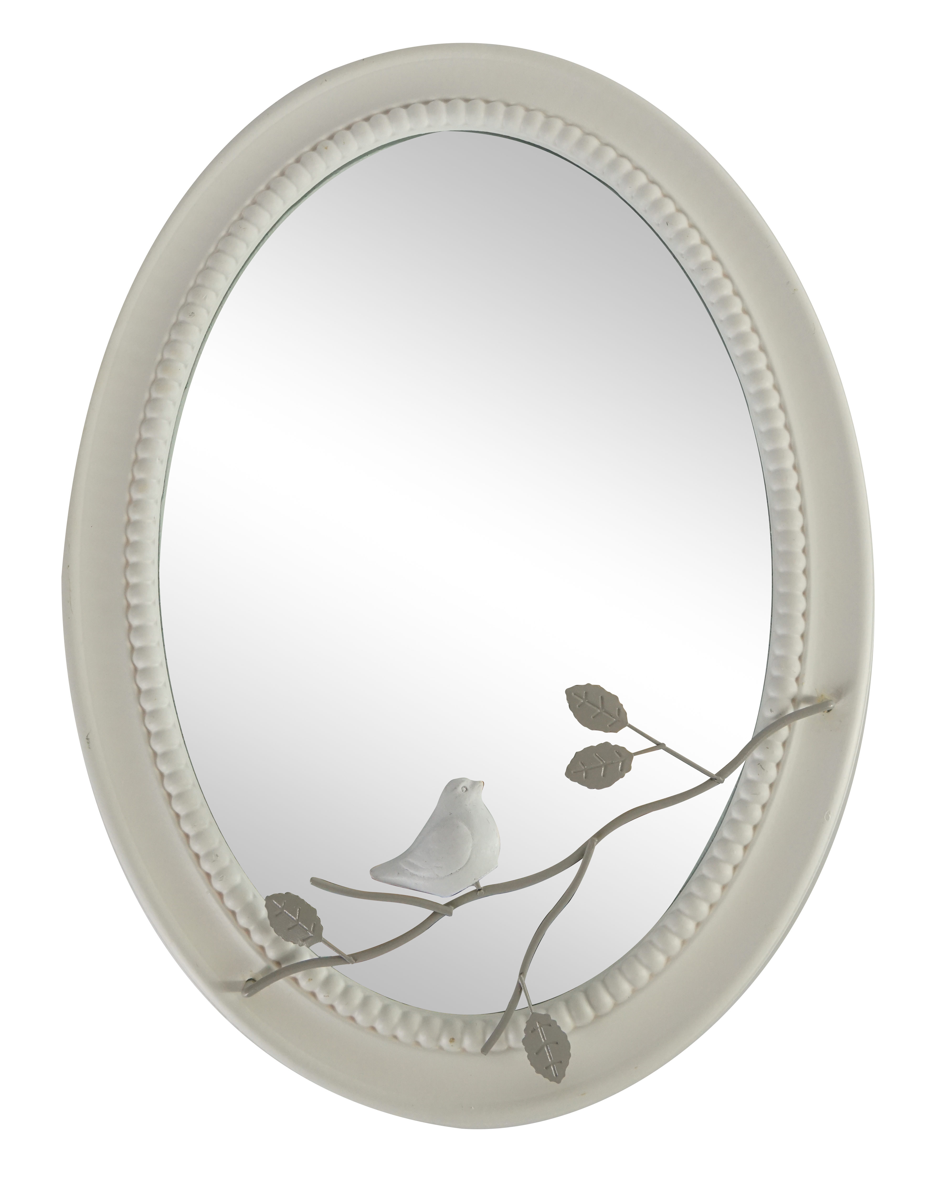 Rosso SDROSS12 Wall Mirror Circular White