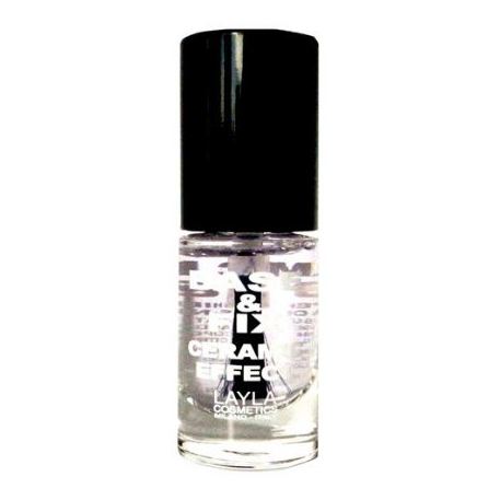 Layla Ceramic Base And Fix Nail Polish Transparent 001 Layla Ceramic Base And Fix Nail Polish Transparent 001