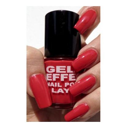 Layla Gel Effect Nail Polish Coral Red 005 Layla Gel Effect Nail Polish Coral Red 005