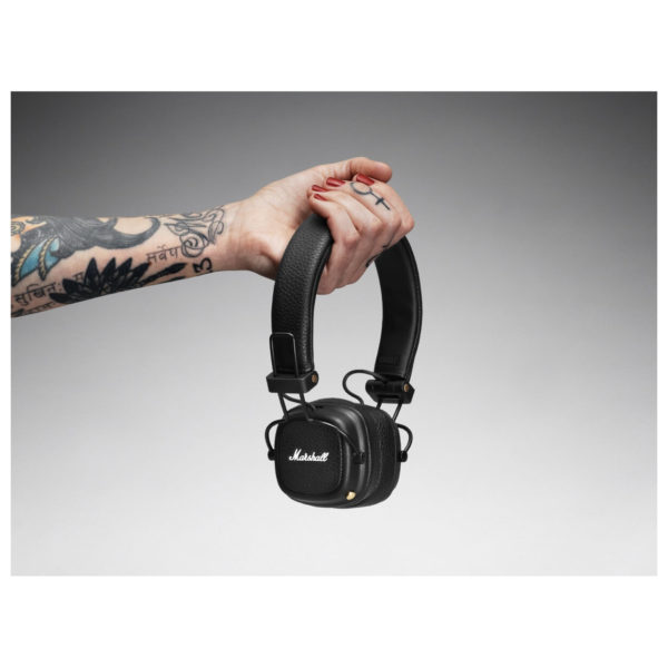 Marshall Major III Bluetooth On Ear Headphone Black Marshall Major III Bluetooth On Ear Headphone Black