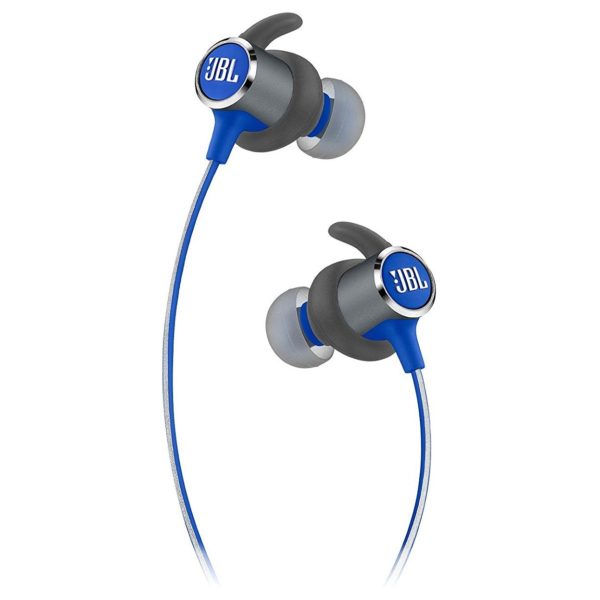 JBL Reflect Mini 2 Sweatproof Wireless Sport In-Ear Headphones Blue JBL Reflect Mini 2 Sweatproof Wireless Sport In-Ear Headphones Blue