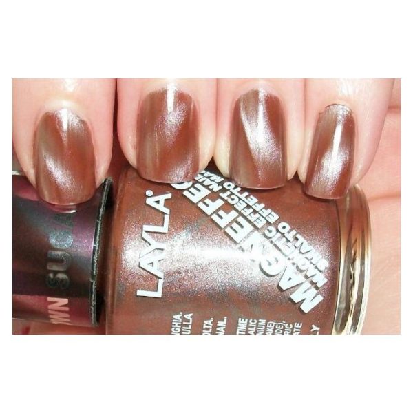Layla Magneffect Nail Polish Brown Sugar 010 Layla Magneffect Nail Polish Brown Sugar 010