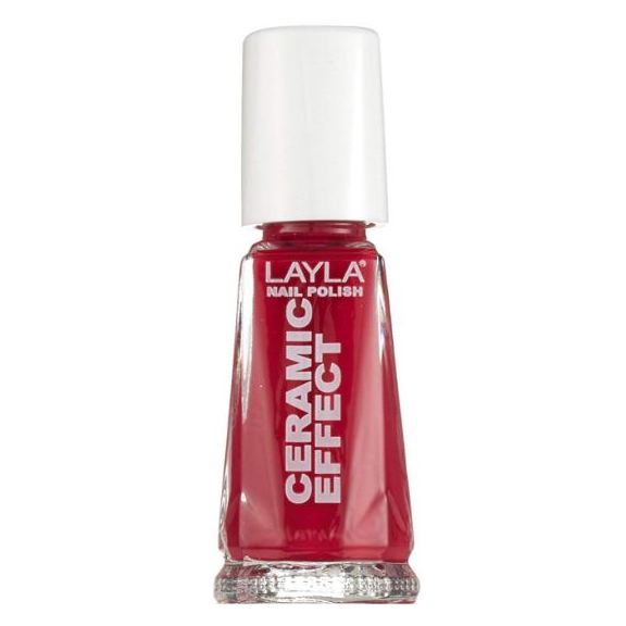 Layla Ceramic Effect Nail Polish Hypnotic Cherry 067 Layla Ceramic Effect Nail Polish Hypnotic Cherry 067