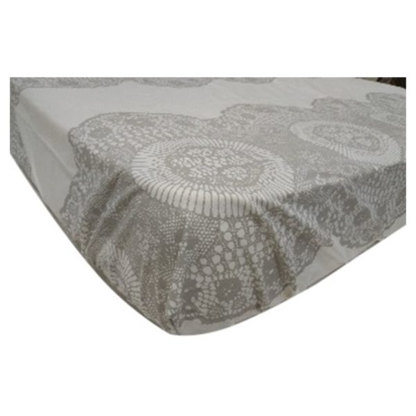 AIWA AI-805-3/180TC Twin Fitted Sheet 150x200+26cm Polycotton Print Light Beige AIWA AI-805-3/180TC Twin Fitted Sheet 150x200+26cm Polycotton Print Light Beige