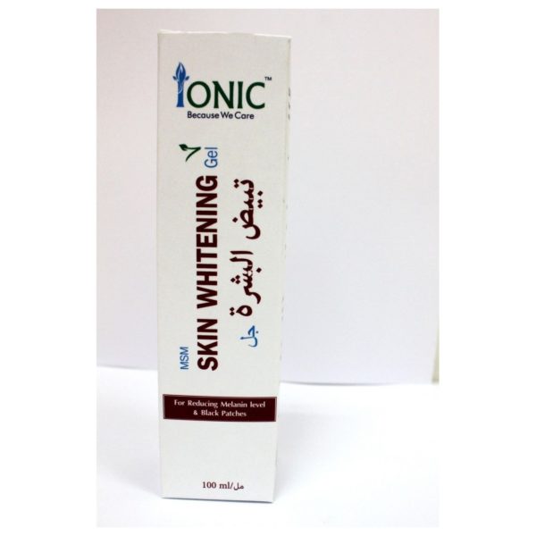 Buy Ionic Msm A003 Organic Skin Whitening Gel 100 Ml Price Specifications Features Sharaf Dg
