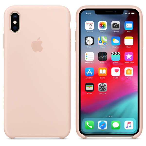 Apple Silicone Case Pink Sand For iPhone XS Max Apple Silicone Case Pink Sand For iPhone XS Max