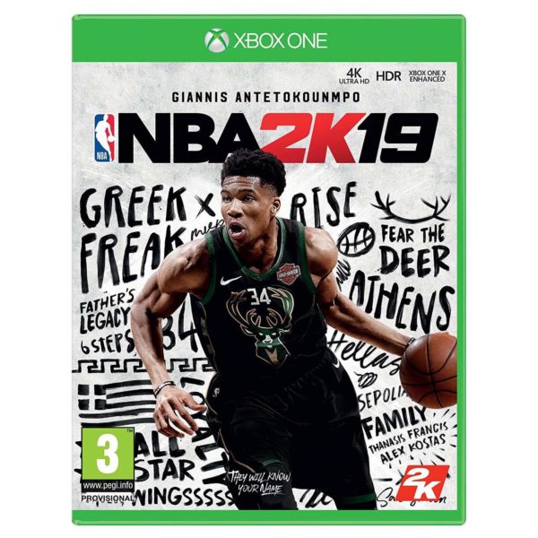 Xbox One NBA 2K19 Game Xbox One NBA 2K19 Game