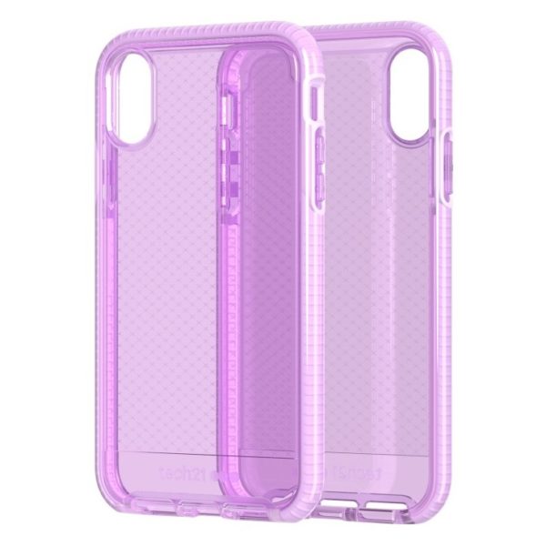 Tech21 Evo Check Case Orchid For iPhone Xs Tech21 Evo Check Case Orchid For iPhone Xs