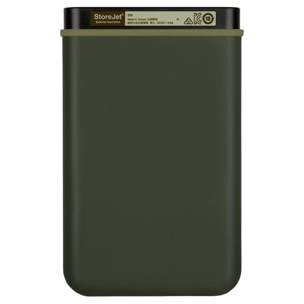Transcend TS1TSJ25M3G Storejet 1TB Hard Drive Military Green Transcend TS1TSJ25M3G Storejet 1TB Hard Drive Military Green