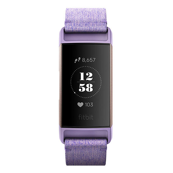 Fitbit Charge 3 Special Edition Fitness Tracker - Lavender Woven/Rose Gold Aluminum Fitbit Charge 3 Special Edition Fitness Tracker - Lavender Woven/Rose Gold Aluminum