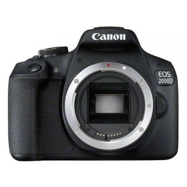Canon EOS 2000D DSLR Camera Black With 18-55mm IS II Lens + 75-300mm III Lens Canon EOS 2000D DSLR Camera Black With 18-55mm IS II Lens + 75-300mm III Lens