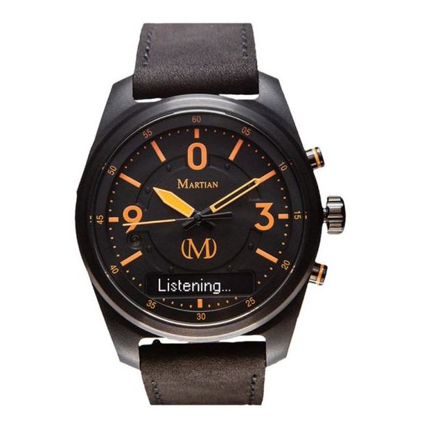 Martian Black Analog/Smart Men’s Watch – MVR03PL021