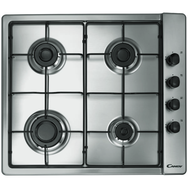 Candy 4 Gas Built In Hob 60 cm Inox CLG64SPXLPG Candy 4 Gas Built In Hob 60 cm Inox CLG64SPXLPG