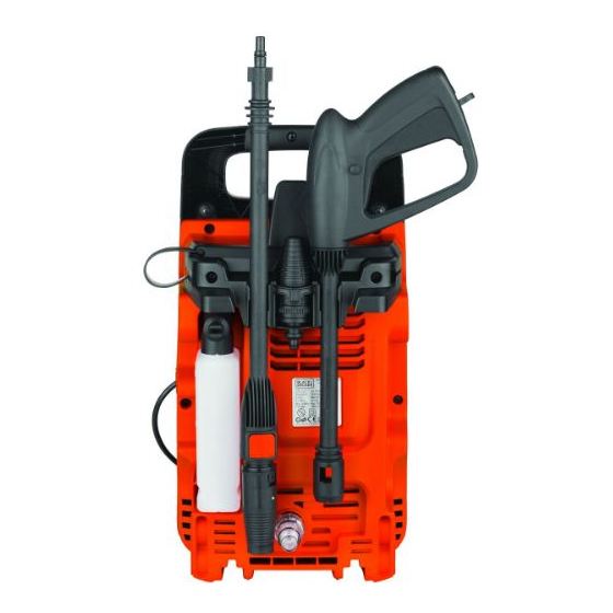 Black & Decker Pressure Washer 1300W BXPW1300E-B5 Black & Decker Pressure Washer 1300W BXPW1300E-B5