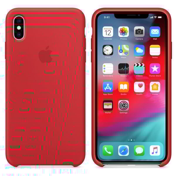 Apple Silicone Case Product Red For iPhone XS Apple Silicone Case Product Red For iPhone XS