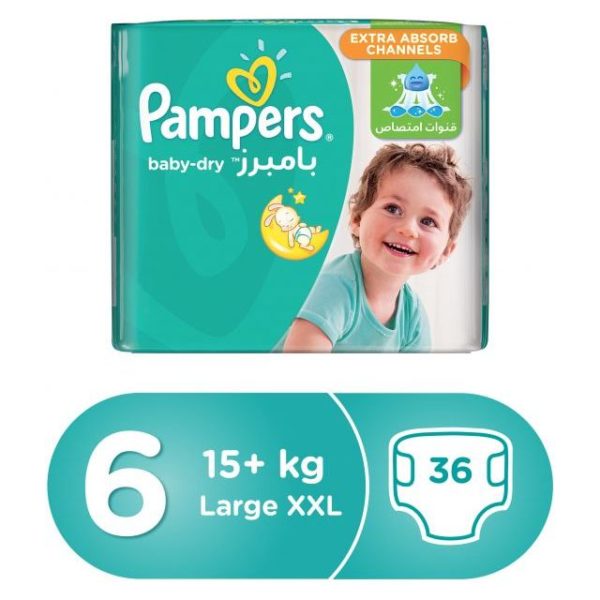pampers xxl size diapers