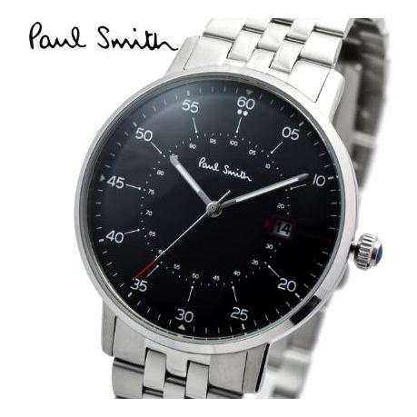 Paul Smith Silver Analog Men's Watch - P10073 Paul Smith Silver Analog Men's Watch - P10073