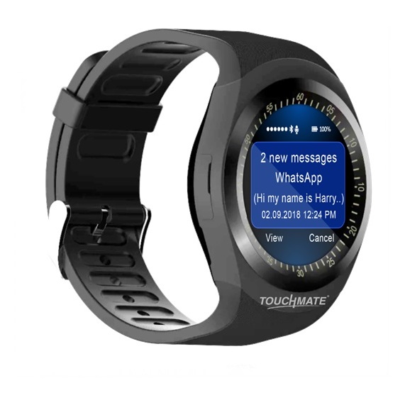 Touchmate Smart Watch Black - TMSW400 Touchmate Smart Watch Black - TMSW400
