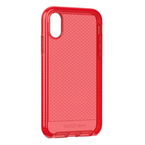 Tech21 Evo Check Case Rouge For iPhone XR Tech21 Evo Check Case Rouge For iPhone XR